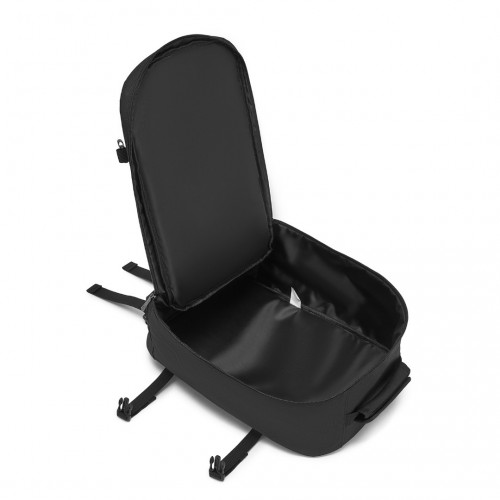 Kono Multi-purpose Business Carry-On Backpack - Fits 15.6" Laptop, Ideal for Work, Travel & Daily Commute - Black