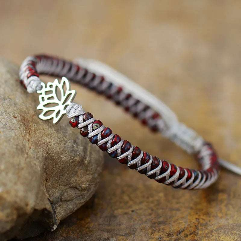 Lotus Charm Spiritual Bracelet