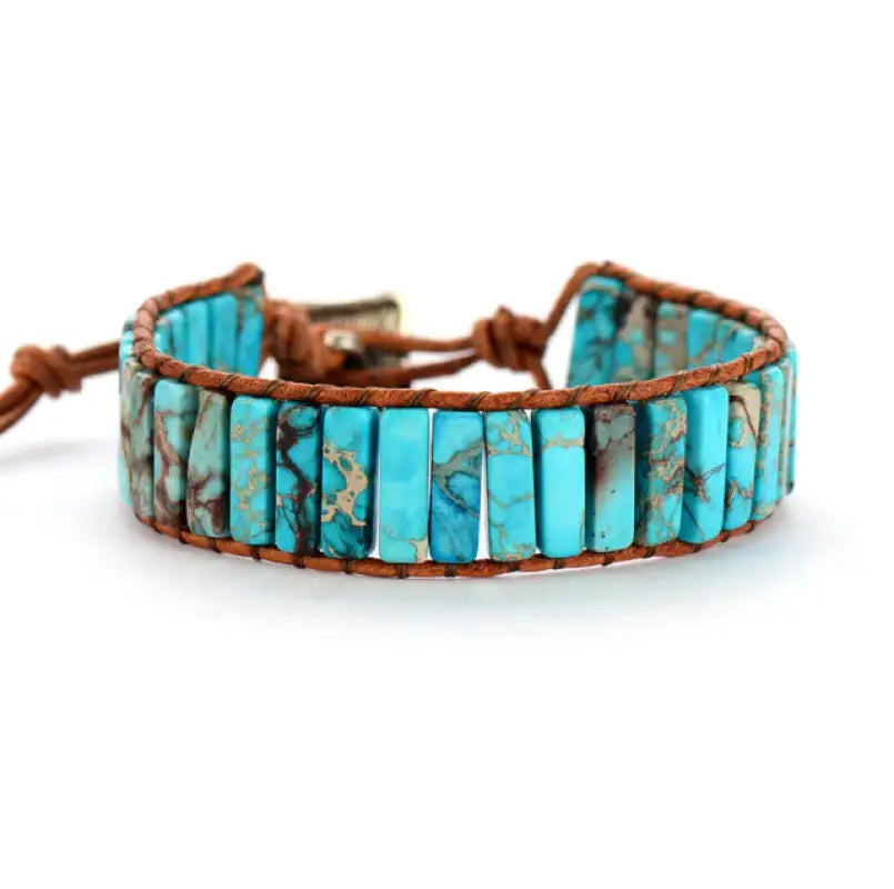 Ocean Blue Bracelet - Handmade