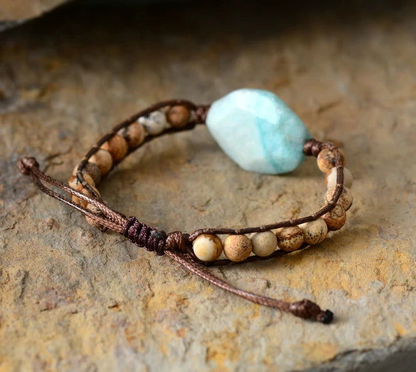 Amazonite Beaded Bracelet Embrace Tranquility and Style