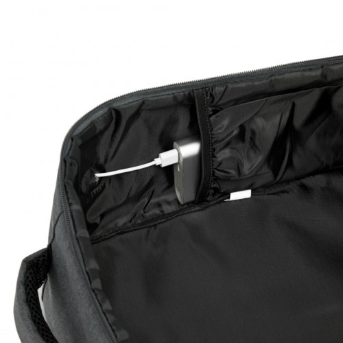 Kono Urban Smart 15L Carry-On Backpack with Luggage Strap – Ideal for Travel, Work & Daily Commute - Dark Grey