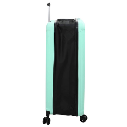 vidaXL Suitcase Folding Mint green 50 x 30 x 76 cm ABS Plastic