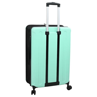 vidaXL Suitcase Folding Mint green 50 x 30 x 76 cm ABS Plastic