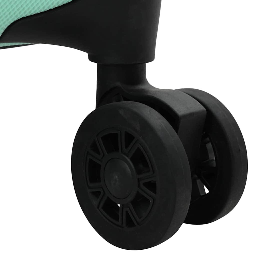 vidaXL Suitcase Folding Mint green 50 x 30 x 76 cm ABS Plastic