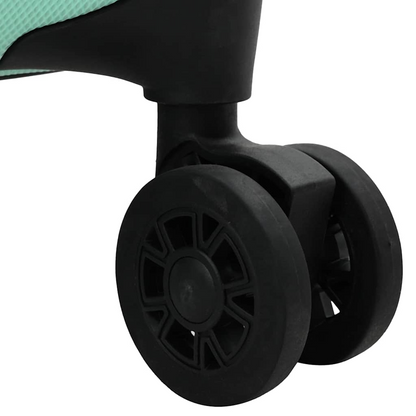 vidaXL Suitcase Folding Mint green 50 x 30 x 76 cm ABS Plastic