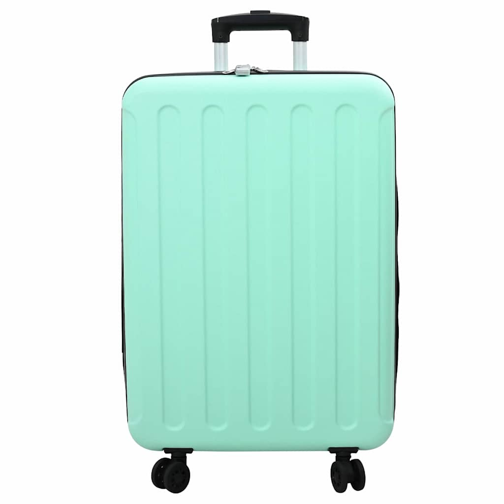 vidaXL Suitcase Folding Mint green 43 x 27 x 66 cm ABS Plastic