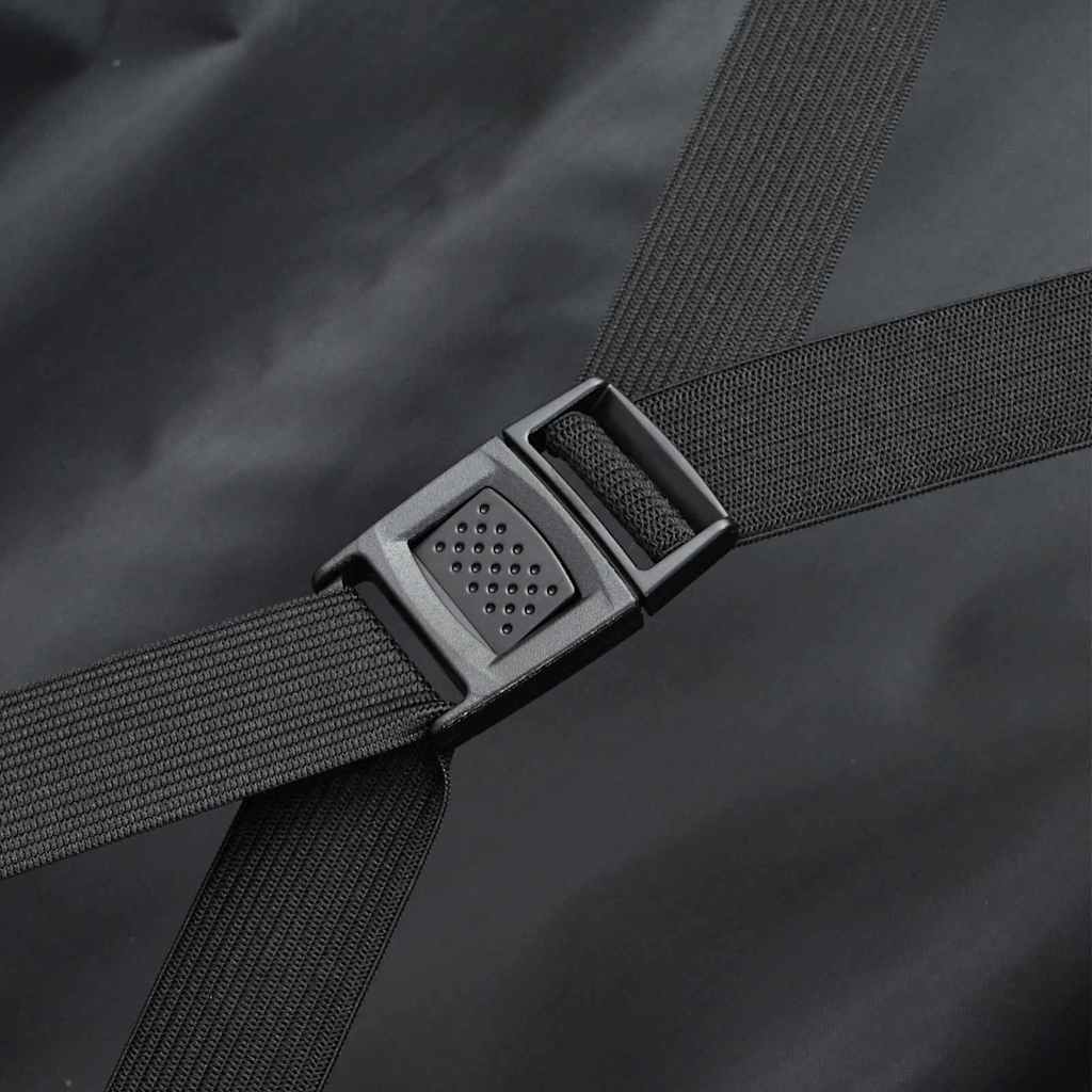 vidaXL Suitcase with Lock 3 pcs Black 50 x 31 x 78 cm ABS Plastic