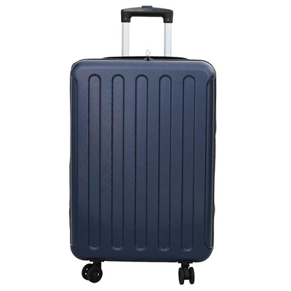 vidaXL Suitcase Folding Dark blue 43 x 27 x 66 cm ABS Plastic