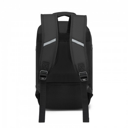 Kono Multi-purpose Business Carry-On Backpack - Fits 15.6" Laptop, Ideal for Work, Travel & Daily Commute - Black