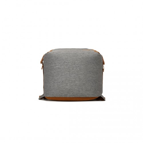 Kono Multi-purpose Business Carry-On Backpack – Fits 15.6" Laptop, Ideal for Work, Travel & Daily Commute - Grey and Brown