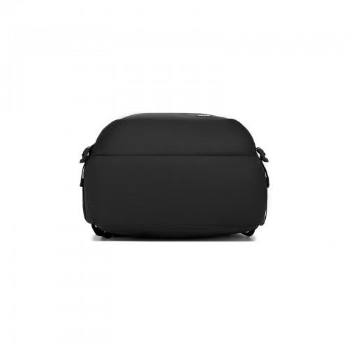 Kono Modern Urban Style Laptop Backpack - School & Commuter Rucksack with USB & Type-C Charging Port - Black