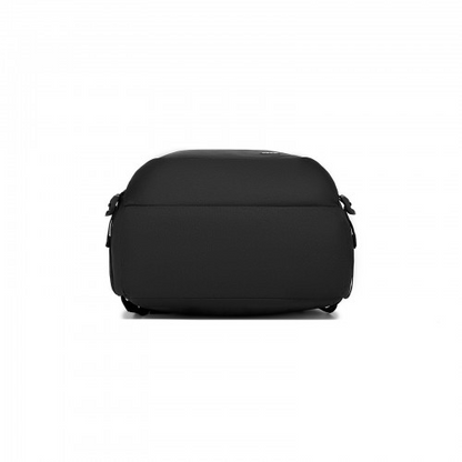 Kono Modern Urban Style Laptop Backpack - School & Commuter Rucksack with USB & Type-C Charging Port - Black