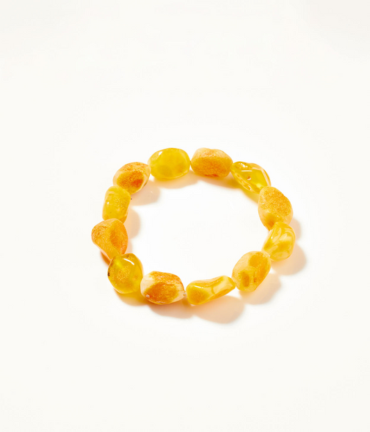 Yellow Tone Unisex Bracelet