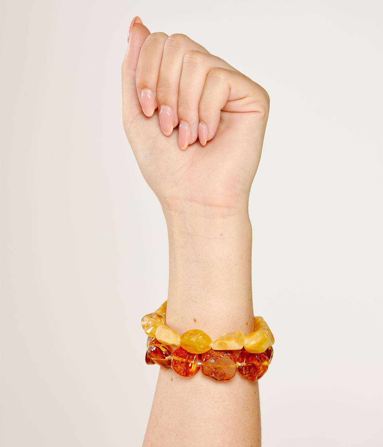 Yellow Tone Unisex Bracelet