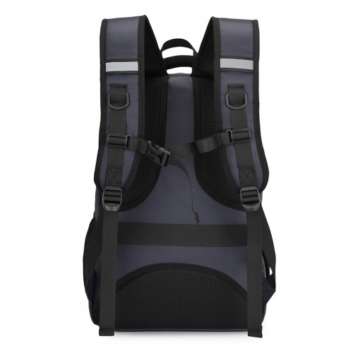 Kono Functional Travel Backpack with USB Charging Port - Navy | EM2130